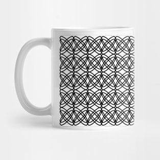 Abstract pattern - black and white. Mug